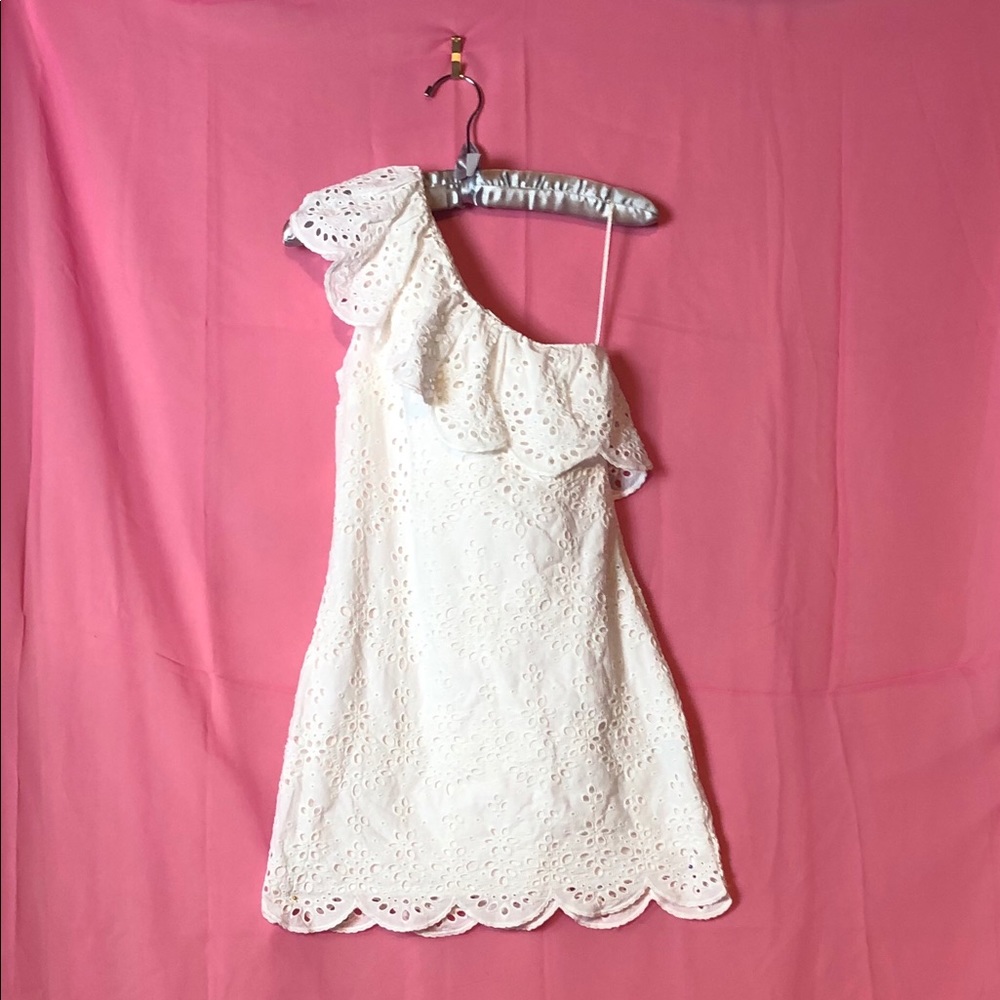Sassy White Summer Dress by Cupcakes & Cashmere